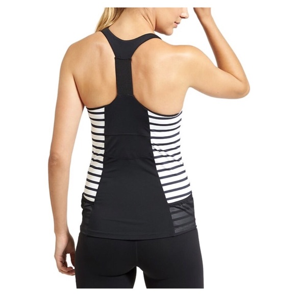Athleta - Stripe Ace Racer Breathable Tank Top - Picture 7 of 8